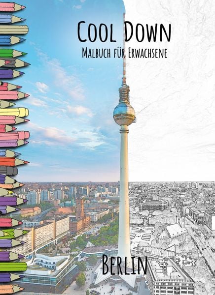 Produktbild: Cool Down | Malbuch f&uuml;r Erwachsene: Berlin