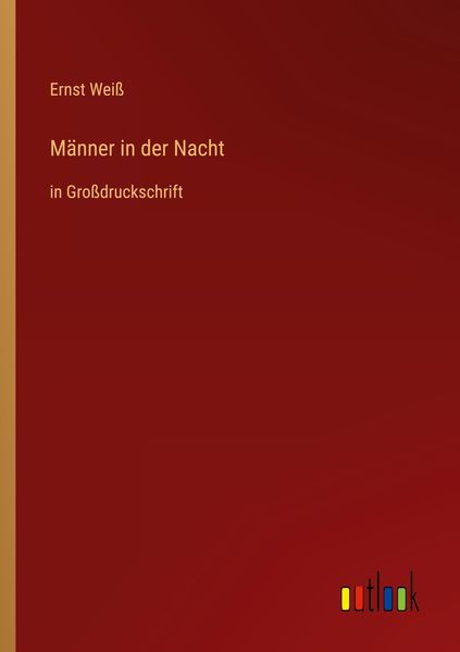 Produktbild: M&auml;nner in der Nacht