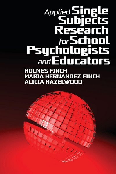 Produktbild: Applied Single Subjects Research for School Psychologists and Educators