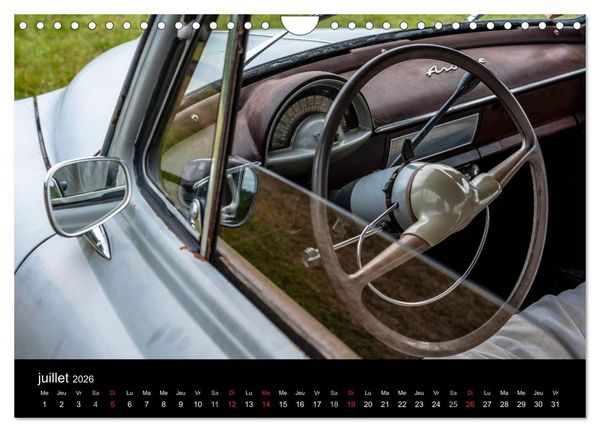 Produktbild: AUTO MOBILE (Calendrier mural 2026 DIN A4 vertical), CALVENDO calendrier mensuel
