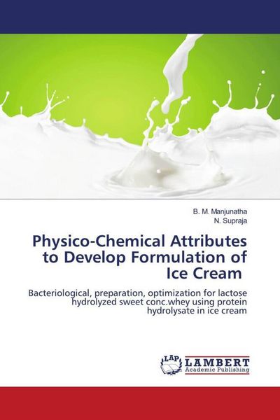 Produktbild: Physico-Chemical Attributes to Develop Formulation of Ice Cream
