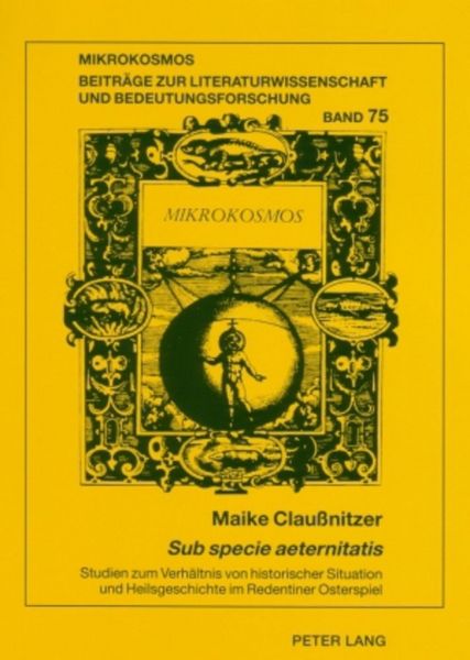 Produktbild: &laquo;Sub specie aeternitatis&raquo;