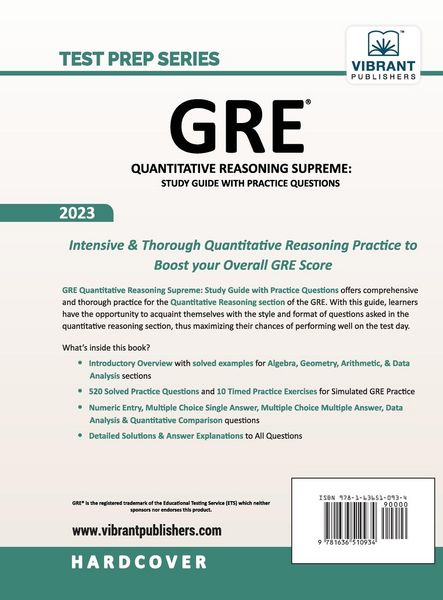 Produktbild: GRE Quantitative Reasoning Supreme