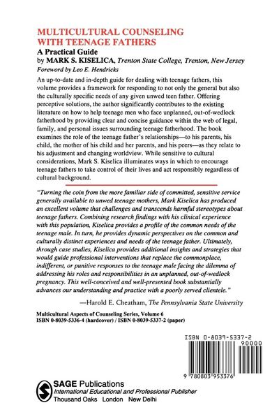 Produktbild: Multicultural Counseling with Teenage Fathers