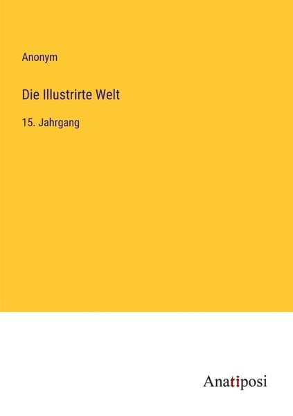 Produktbild: Die Illustrirte Welt