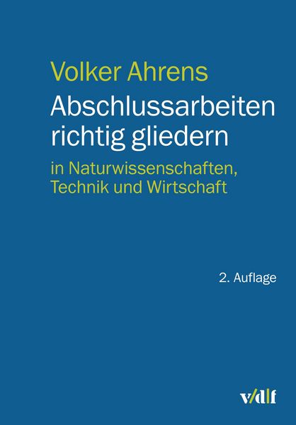 Produktbild: Abschlussarbeiten richtig gliedern