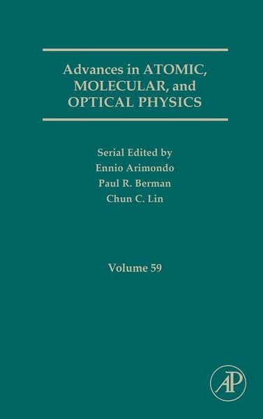 Produktbild: Advances in Atomic, Molecular, and Optical Physics, Volume 59