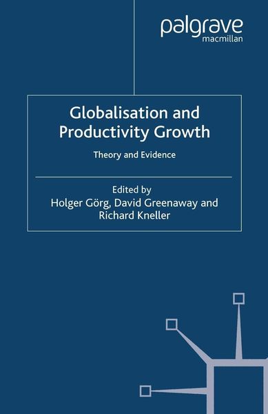 Produktbild: Globalisation and Productivity Growth