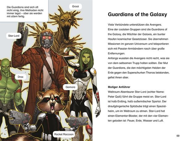 Produktbild: SUPERLESER! MARVEL Avengers Die Welt der Superhelden