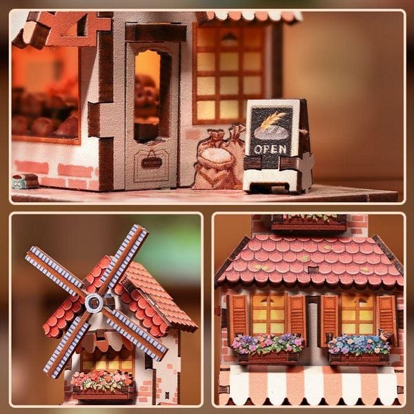 Produktbild: Mini-Booknook Mill Bakery
