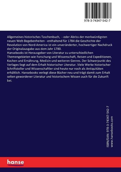 Allgemeines historisches Taschenbuch,