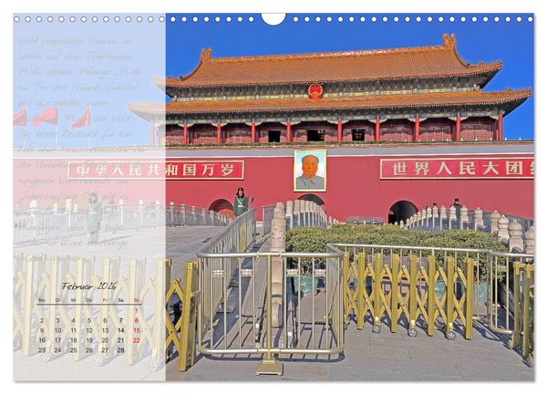 Produktbild: Geheimnisvolles China 2026 (Wandkalender 2026 DIN A3 quer), CALVENDO Monatskalender