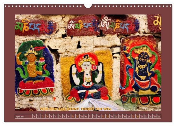 Produktbild: Tibet - Tibet - Tibet 2027 (Wandkalender 2027 DIN A3 quer), CALVENDO Monatskalender