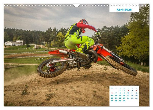 Produktbild: two stroke (Wandkalender 2026 DIN A3 quer), CALVENDO Monatskalender