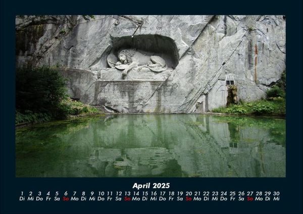 Produktbild: Die Seen der Erde 2025 Fotokalender DIN A4