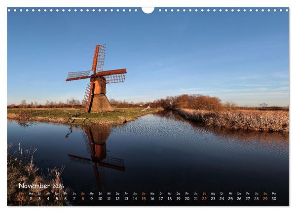 Produktbild: Westk&uuml;ste - Zwischen St. Peter Ording, B&uuml;sum und Elbe (Wandkalender 2026 DIN A3 quer), CALVENDO Monatskalender