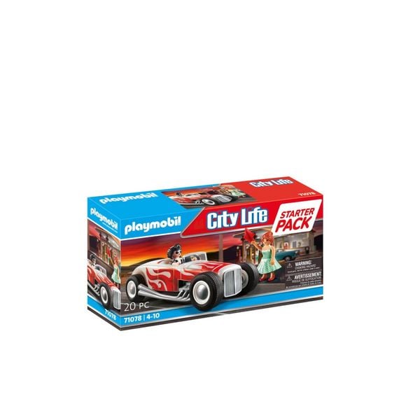 Playmobil PLAYMOBIL 71078 Starter Pack Hot Rod PLAYMOBIL 71078 Starter Pack Hot Rod