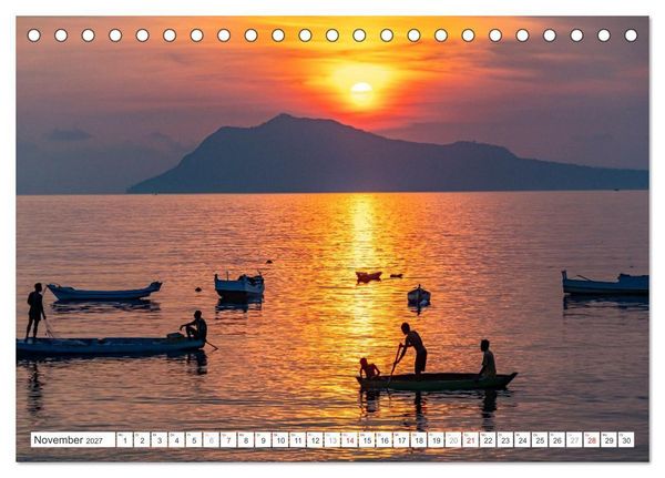Produktbild: S&uuml;dostasien - Indonesien (Tischkalender 2027 DIN A5 quer), CALVENDO Monatskalender
