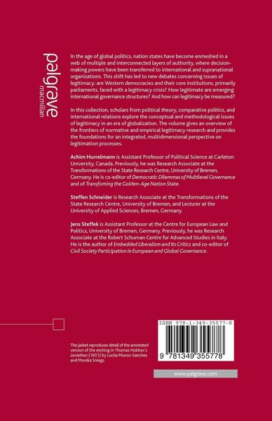 Produktbild: Legitimacy in an Age of Global Politics