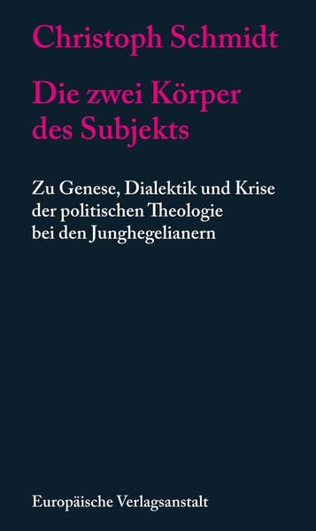 Produktbild: Die zwei K&ouml;rper des Subjekts