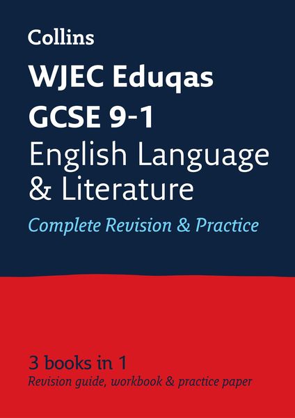 Produktbild: WJEC Eduqas GCSE 9-1 English Language and Literature All-in-One Complete Revision and Practice