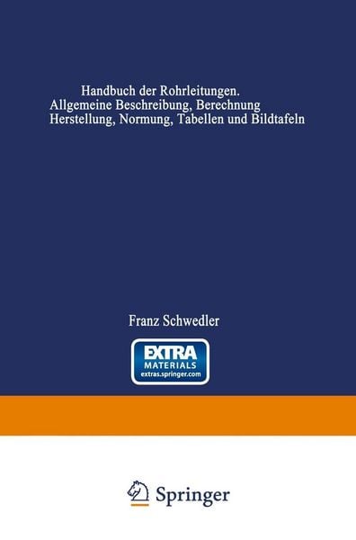 Produktbild: Handbuch der Rohrleitungen