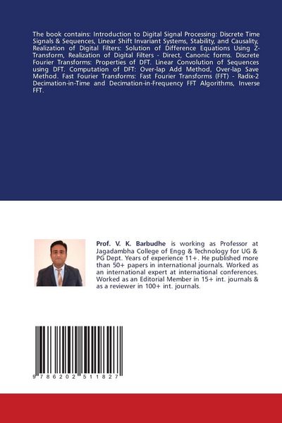 Produktbild: Digital Signal Processing - Fundamentals and Applications