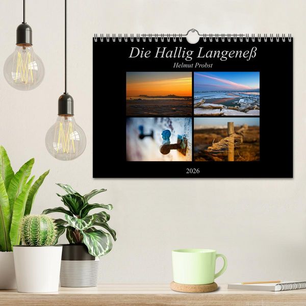 Produktbild: Die Hallig Langene&szlig; (Wandkalender 2026 DIN A4 quer), CALVENDO Monatskalender