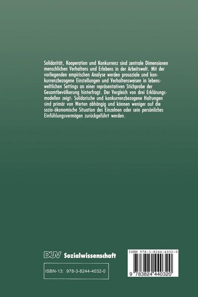 Produktbild: Miteinander oder Gegeneinander