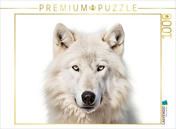CALVENDO Puzzle Ein Motiv aus dem Kalender 'Only white animals' | 1000 Teile Lege-Größe 64x48cm Foto-Puzzle für glückliche Stunden