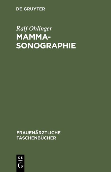Produktbild: Mammasonographie