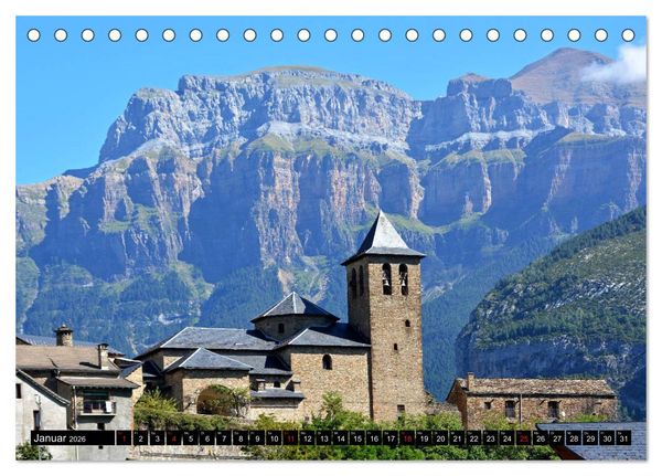 Produktbild: Spaniens wilder Norden (Tischkalender 2026 DIN A5 quer), CALVENDO Monatskalender