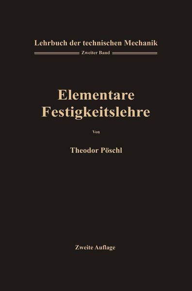 Produktbild: Lehrbuch der Technischen Mechanik f&uuml;r Ingenieure und Physiker