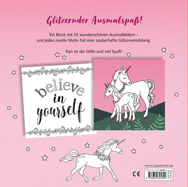 Produktbild: Glitzer-Malblock