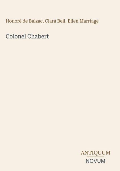 Produktbild: Colonel Chabert