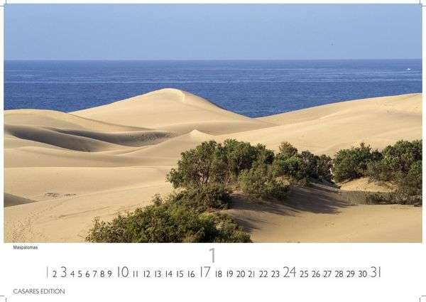 Produktbild: Gran Canaria Kalender 2027 &ndash; Wandkalender | Fotokalender Spanien 50x35 cm - Premium . dieser bezaubernden Insel