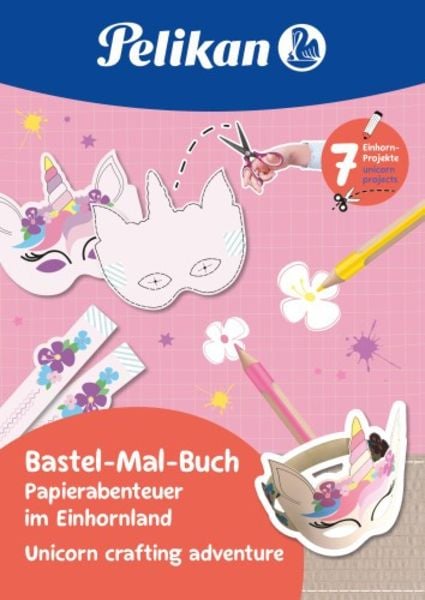 Pelikan Bastel-Mal-Buch Einhornland