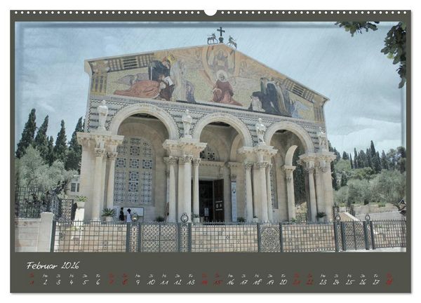 Produktbild: Unterwegs in Jerusalem (Wandkalender 2026 DIN A2 quer), CALVENDO Monatskalender
