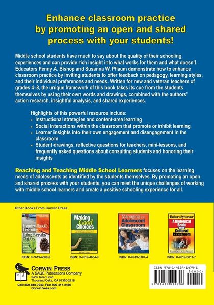 Produktbild: Reaching and Teaching Middle School Learners