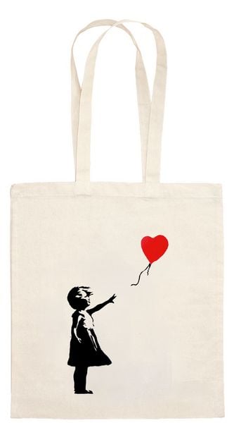 Produktbild: Umh&auml;ngetasche Banksy Girl with Balloon