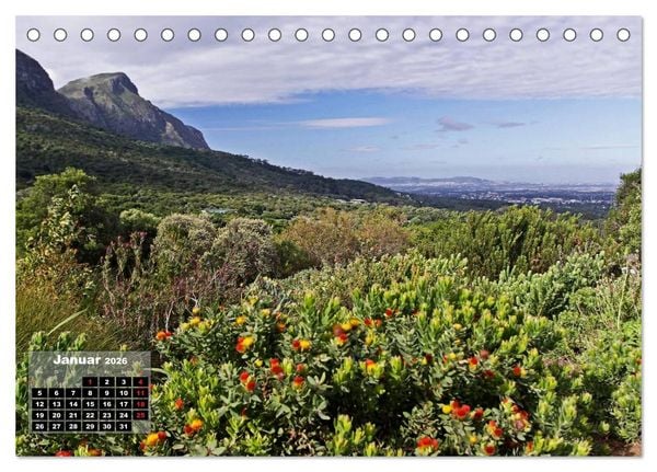 Produktbild: S&Uuml;DAFRIKA - Landschaften der Extreme (Tischkalender 2026 DIN A5 quer), CALVENDO Monatskalender