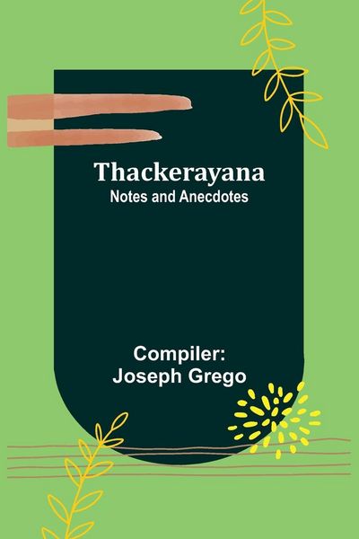 Produktbild: Thackerayana
