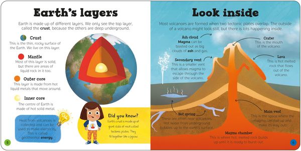 Produktbild: Priddy Explorers Volcanoes, Rocks and Minerals