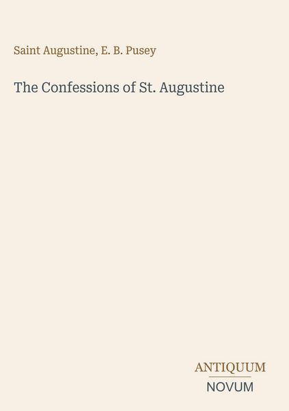 Produktbild: The Confessions of St. Augustine