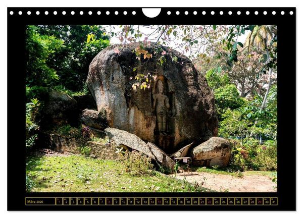 Produktbild: Sri Lanka - Landschaft und Kultur (Wandkalender 2026 DIN A4 quer), CALVENDO Monatskalender