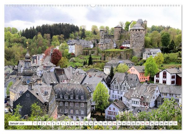 Produktbild: Liebenswertes Monschau (hochwertiger Premium Wandkalender 2026 DIN A2 quer), Kunstdruck in Hochglanz