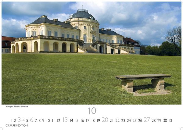 Produktbild: Schl&ouml;sser und G&auml;rten in Baden W&uuml;rttemberg 2024 L 35x50cm