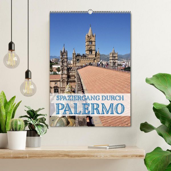 Produktbild: Spaziergang durch Palermo (Wandkalender 2026 DIN A2 hoch), CALVENDO Monatskalender
