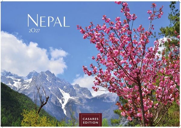 Produktbild: Nepal Kalender 2027 &ndash; Wandkalender | Fotokalender Asien 24x35cm - Atemberaubende Fotos der Himalaya-Gipfel, Tempel und heiligen St&auml;tten Nepals
