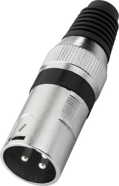 Produktbild: Monacor XLR-207P/SW XLR-Stecker